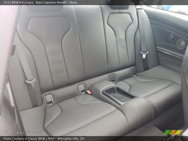 Rear Seat of 2019 M4 Coupe
