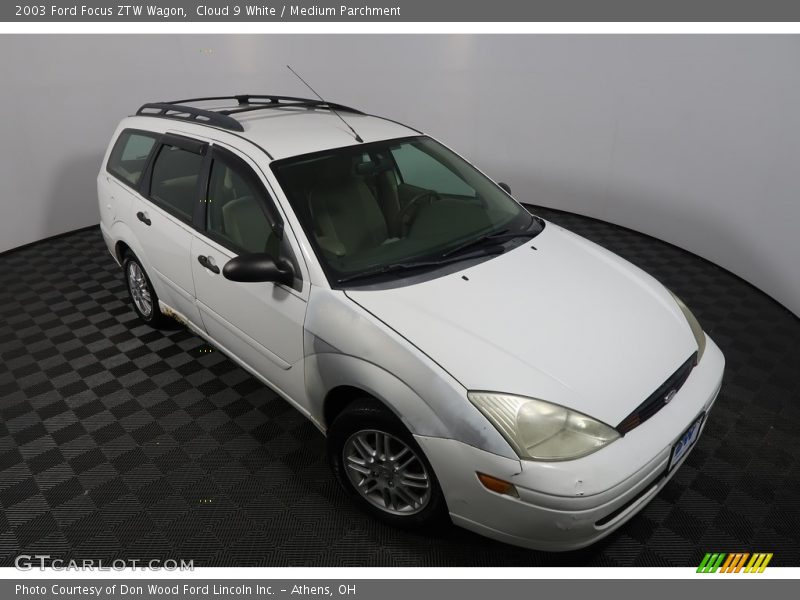 Cloud 9 White / Medium Parchment 2003 Ford Focus ZTW Wagon