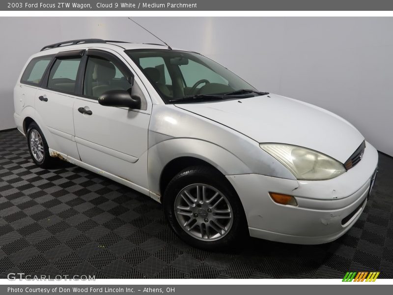 Cloud 9 White / Medium Parchment 2003 Ford Focus ZTW Wagon