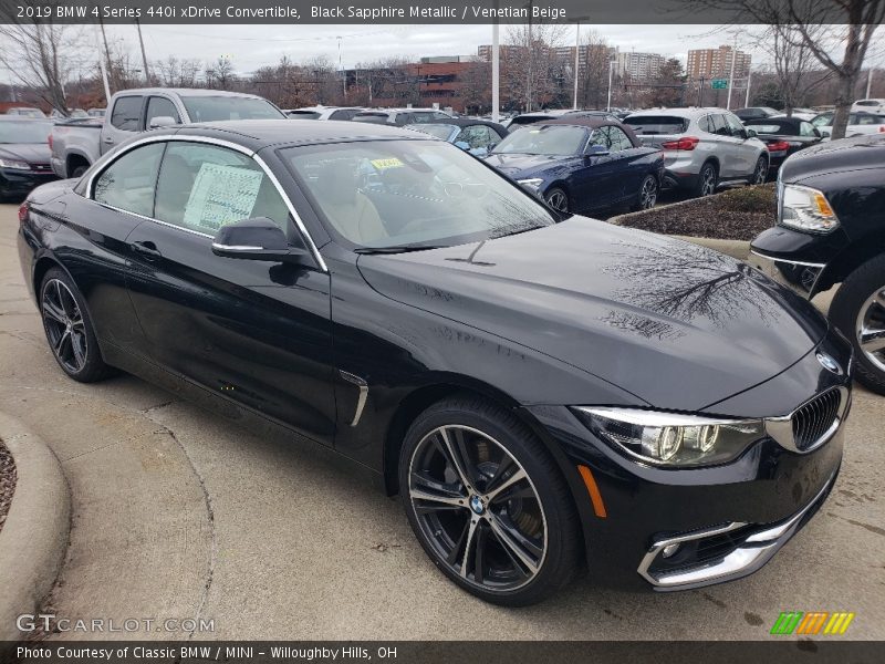 Front 3/4 View of 2019 4 Series 440i xDrive Convertible