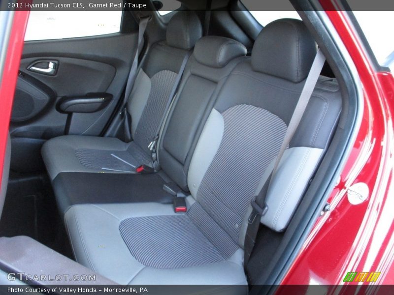 Garnet Red / Taupe 2012 Hyundai Tucson GLS