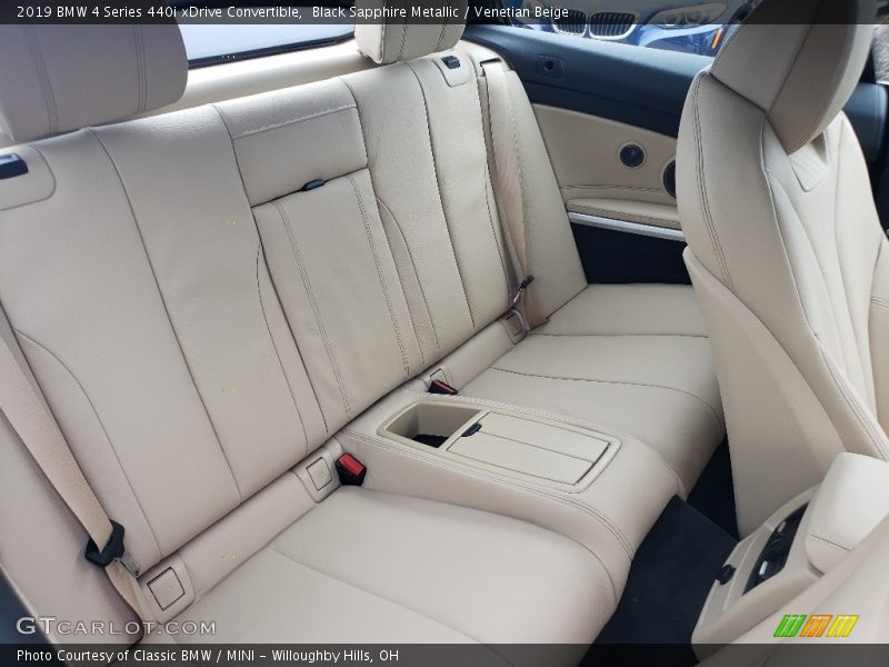 Rear Seat of 2019 4 Series 440i xDrive Convertible