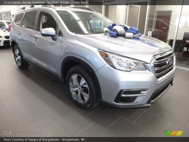 Ice Silver Metallic / Slate Black 2019 Subaru Ascent Premium