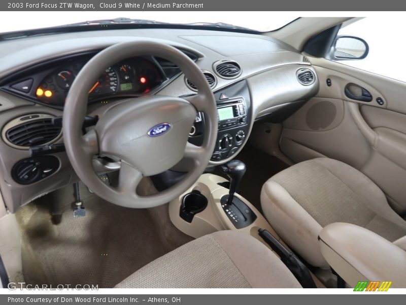 Cloud 9 White / Medium Parchment 2003 Ford Focus ZTW Wagon