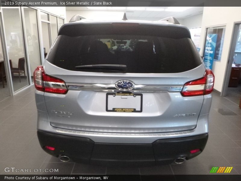 Ice Silver Metallic / Slate Black 2019 Subaru Ascent Premium