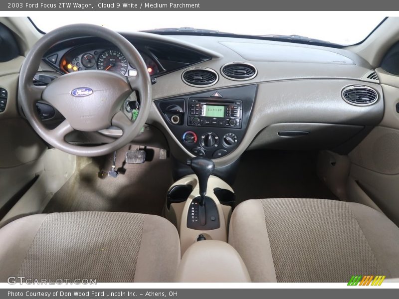Cloud 9 White / Medium Parchment 2003 Ford Focus ZTW Wagon