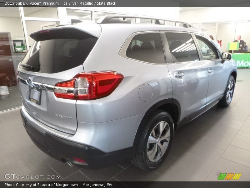Ice Silver Metallic / Slate Black 2019 Subaru Ascent Premium