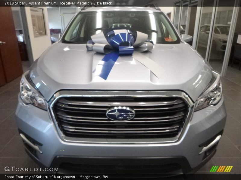 Ice Silver Metallic / Slate Black 2019 Subaru Ascent Premium