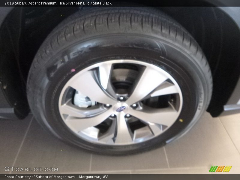 Ice Silver Metallic / Slate Black 2019 Subaru Ascent Premium
