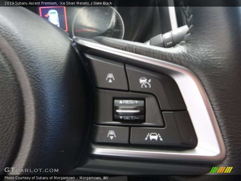 Ice Silver Metallic / Slate Black 2019 Subaru Ascent Premium