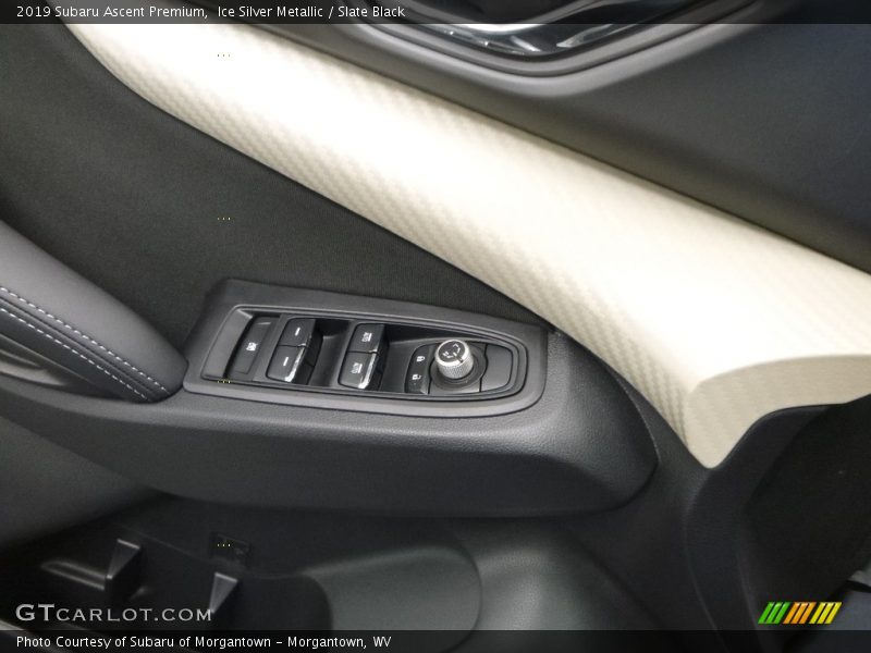 Ice Silver Metallic / Slate Black 2019 Subaru Ascent Premium