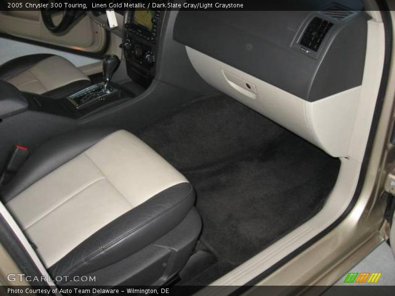 Linen Gold Metallic / Dark Slate Gray/Light Graystone 2005 Chrysler 300 Touring