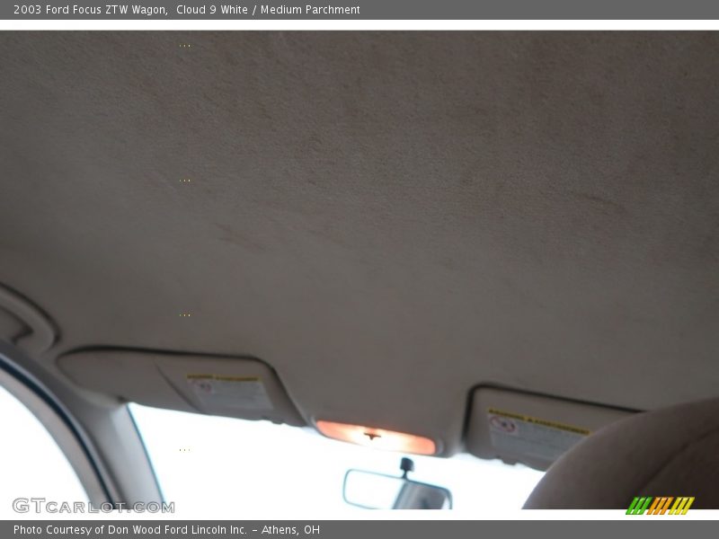Cloud 9 White / Medium Parchment 2003 Ford Focus ZTW Wagon
