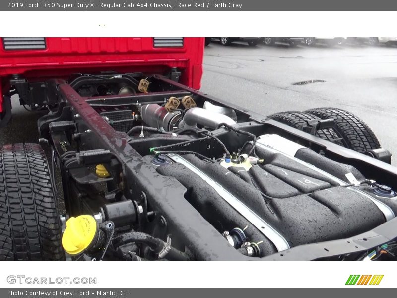 Race Red / Earth Gray 2019 Ford F350 Super Duty XL Regular Cab 4x4 Chassis