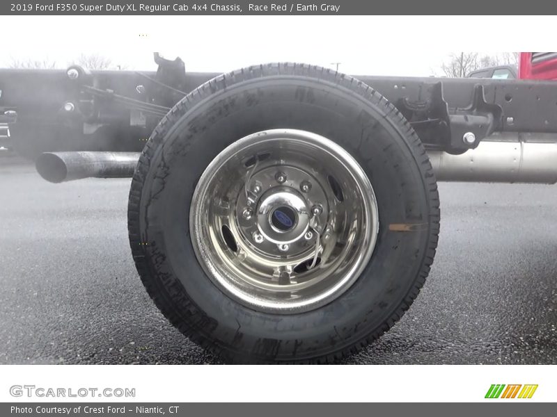 Race Red / Earth Gray 2019 Ford F350 Super Duty XL Regular Cab 4x4 Chassis