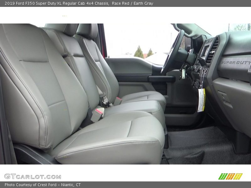 Race Red / Earth Gray 2019 Ford F350 Super Duty XL Regular Cab 4x4 Chassis