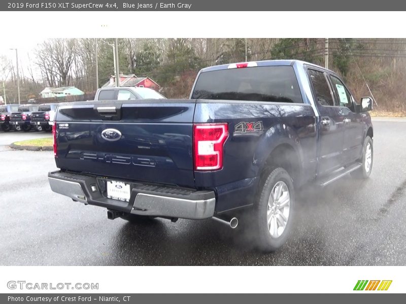 Blue Jeans / Earth Gray 2019 Ford F150 XLT SuperCrew 4x4