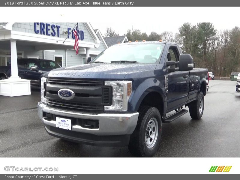 Blue Jeans / Earth Gray 2019 Ford F350 Super Duty XL Regular Cab 4x4