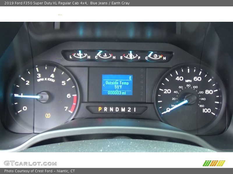  2019 F350 Super Duty XL Regular Cab 4x4 XL Regular Cab 4x4 Gauges