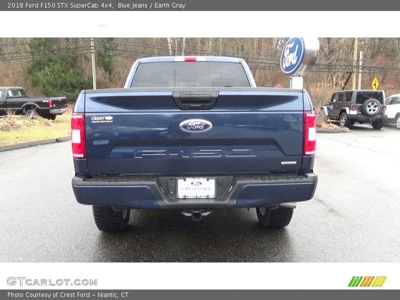 Blue Jeans / Earth Gray 2018 Ford F150 STX SuperCab 4x4