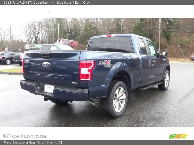 Blue Jeans / Earth Gray 2018 Ford F150 STX SuperCab 4x4