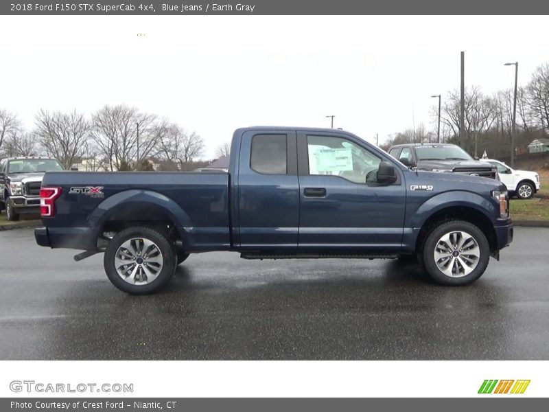 Blue Jeans / Earth Gray 2018 Ford F150 STX SuperCab 4x4