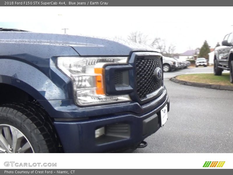 Blue Jeans / Earth Gray 2018 Ford F150 STX SuperCab 4x4
