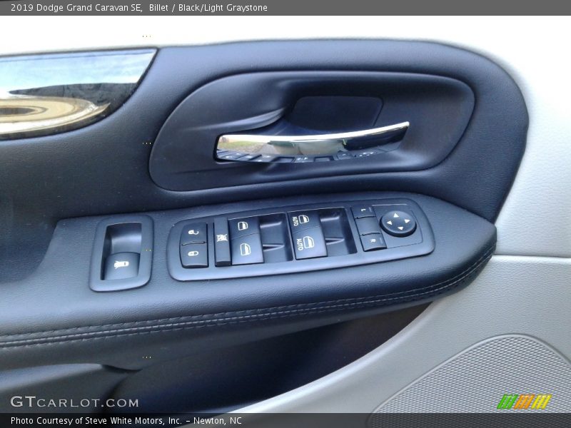 Billet / Black/Light Graystone 2019 Dodge Grand Caravan SE