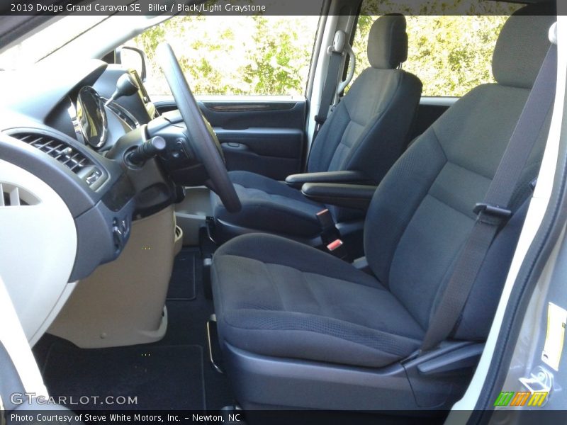 Billet / Black/Light Graystone 2019 Dodge Grand Caravan SE