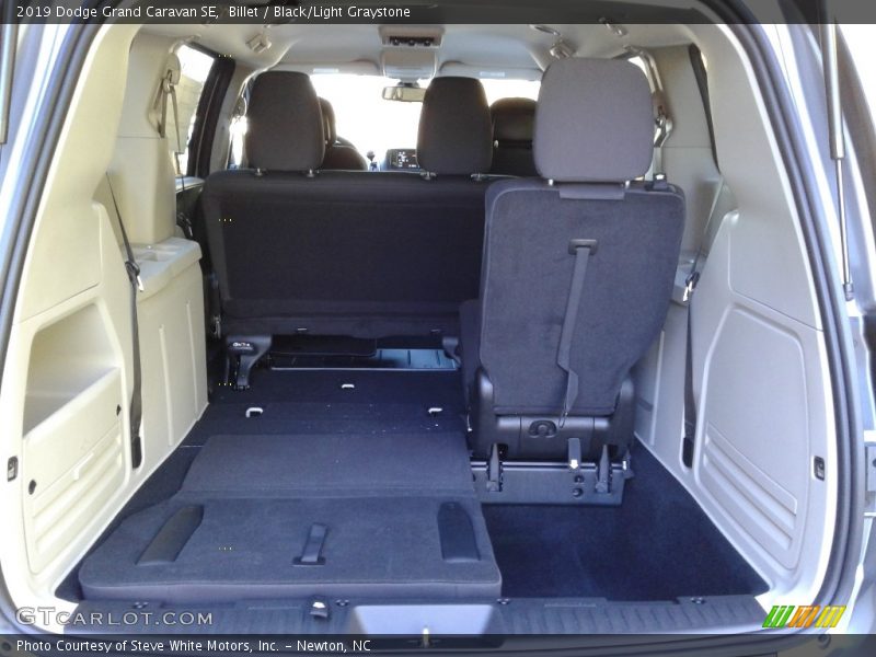 Billet / Black/Light Graystone 2019 Dodge Grand Caravan SE