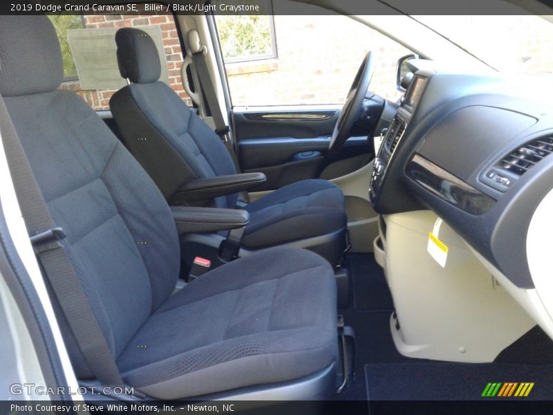 Billet / Black/Light Graystone 2019 Dodge Grand Caravan SE