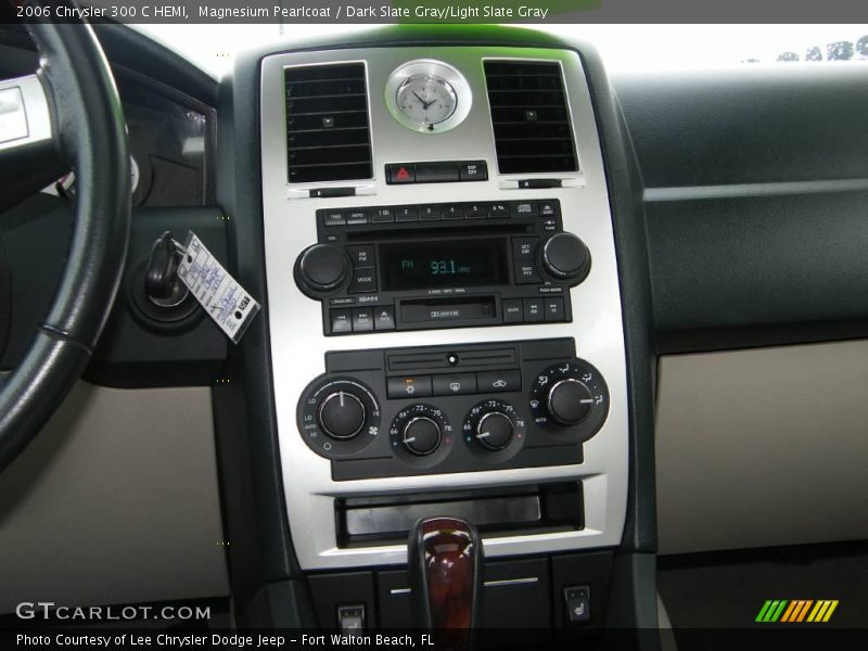 Magnesium Pearlcoat / Dark Slate Gray/Light Slate Gray 2006 Chrysler 300 C HEMI