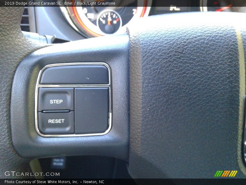 Billet / Black/Light Graystone 2019 Dodge Grand Caravan SE