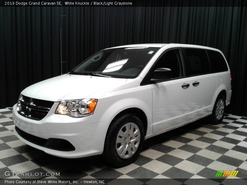 White Knuckle / Black/Light Graystone 2019 Dodge Grand Caravan SE