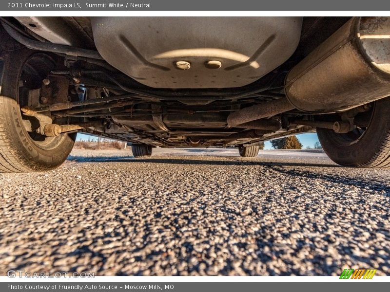 Summit White / Neutral 2011 Chevrolet Impala LS