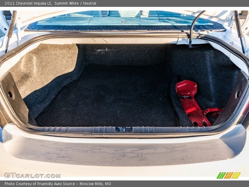 Summit White / Neutral 2011 Chevrolet Impala LS