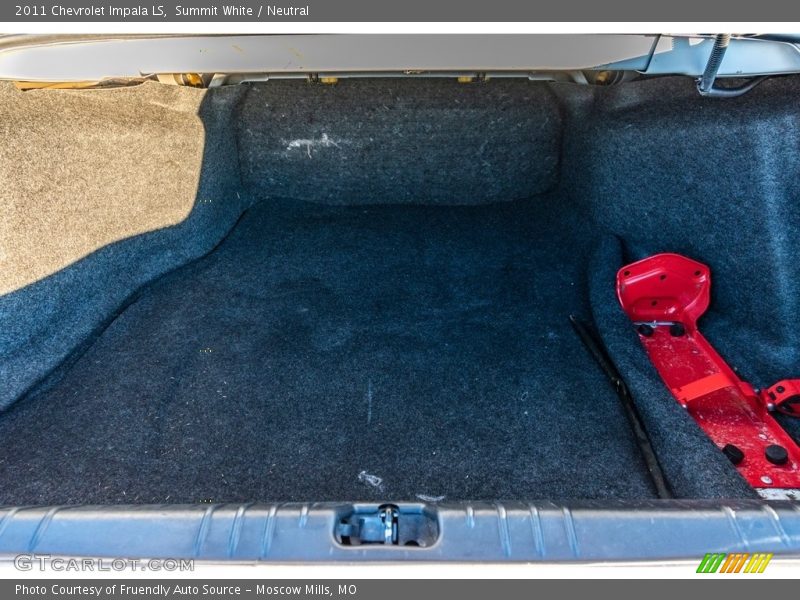 Summit White / Neutral 2011 Chevrolet Impala LS