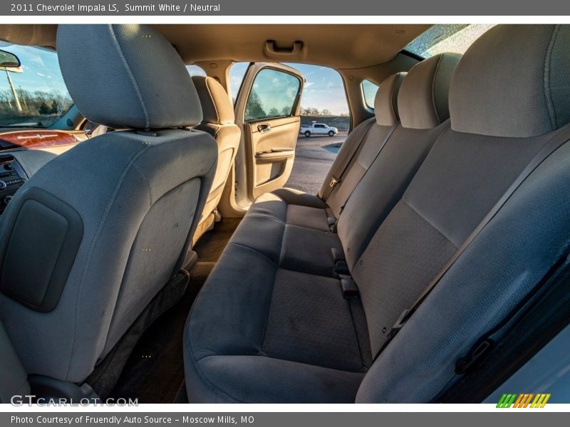 Summit White / Neutral 2011 Chevrolet Impala LS