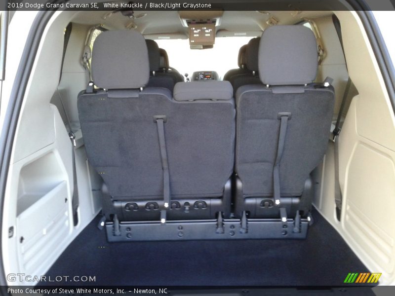 White Knuckle / Black/Light Graystone 2019 Dodge Grand Caravan SE