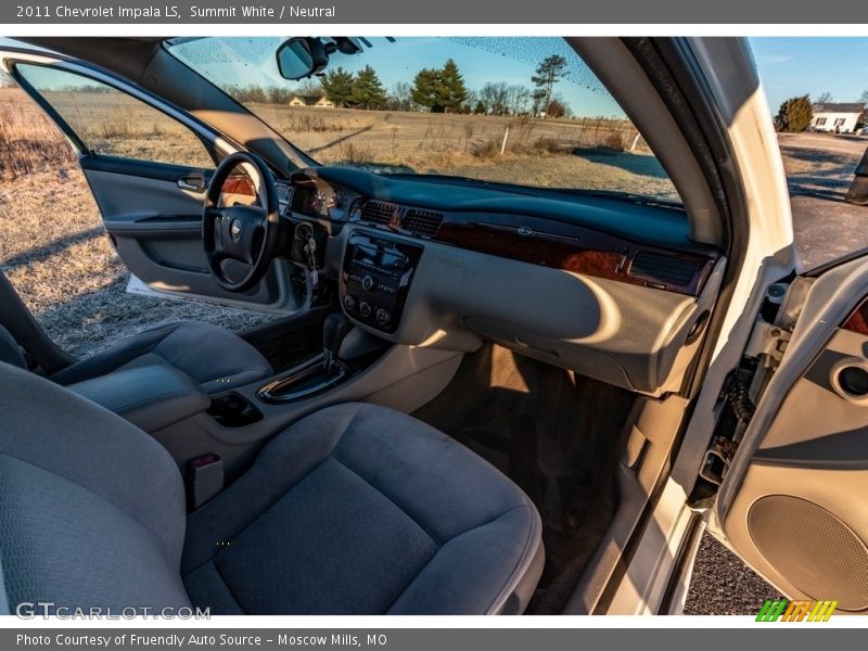 Summit White / Neutral 2011 Chevrolet Impala LS