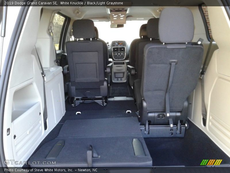 White Knuckle / Black/Light Graystone 2019 Dodge Grand Caravan SE