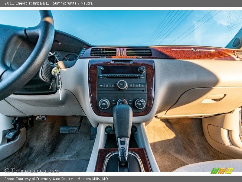 Summit White / Neutral 2011 Chevrolet Impala LS