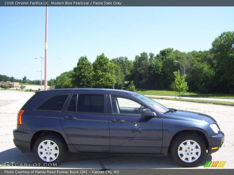 Modern Blue Pearlcoat / Pastel Slate Gray 2008 Chrysler Pacifica LX