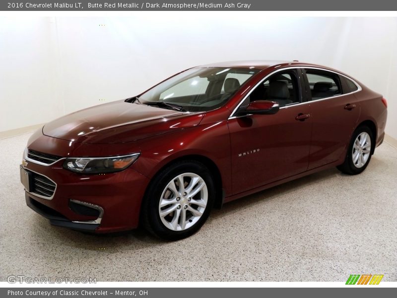 Butte Red Metallic / Dark Atmosphere/Medium Ash Gray 2016 Chevrolet Malibu LT