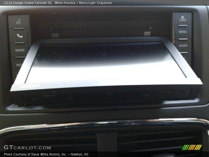 White Knuckle / Black/Light Graystone 2019 Dodge Grand Caravan SE