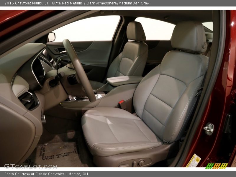 Butte Red Metallic / Dark Atmosphere/Medium Ash Gray 2016 Chevrolet Malibu LT
