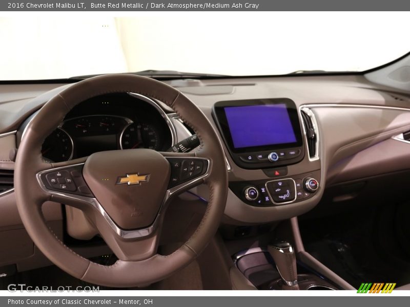 Butte Red Metallic / Dark Atmosphere/Medium Ash Gray 2016 Chevrolet Malibu LT