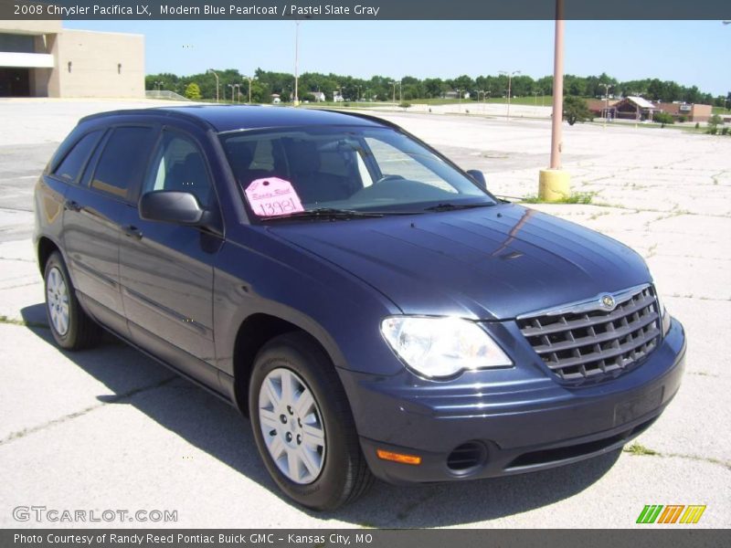 Modern Blue Pearlcoat / Pastel Slate Gray 2008 Chrysler Pacifica LX
