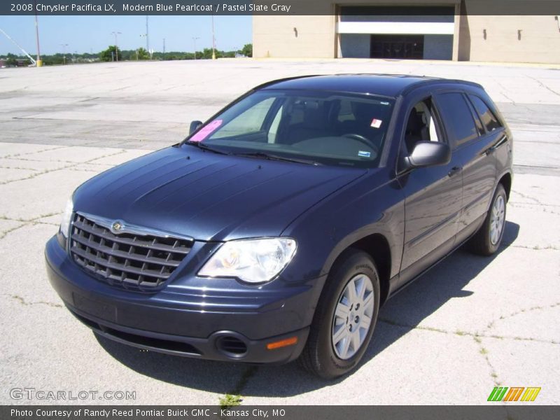 Modern Blue Pearlcoat / Pastel Slate Gray 2008 Chrysler Pacifica LX
