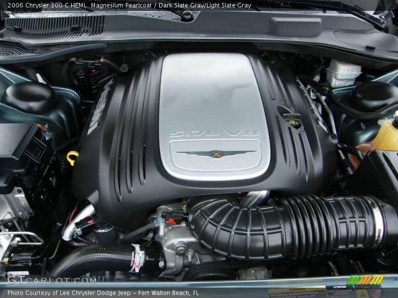 Magnesium Pearlcoat / Dark Slate Gray/Light Slate Gray 2006 Chrysler 300 C HEMI